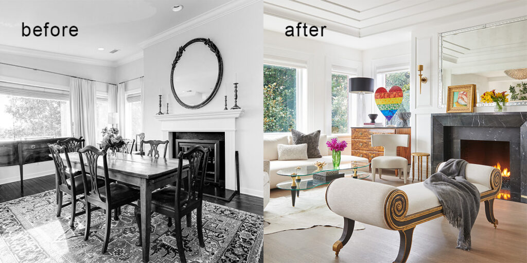 DC penthouse remodel before and after 